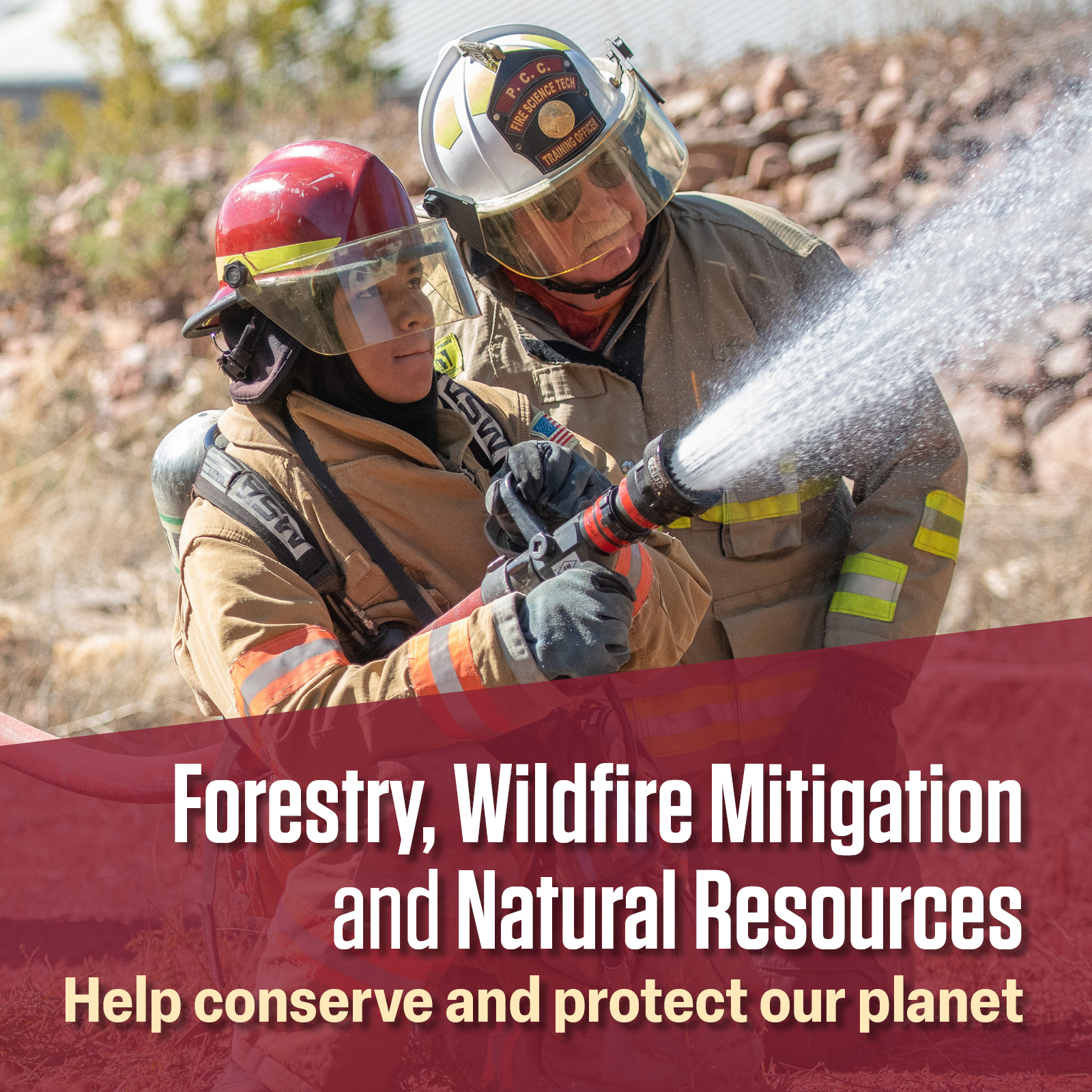 Forestry, wildfire mitigation, and natural resources - help conserve and protect our planet