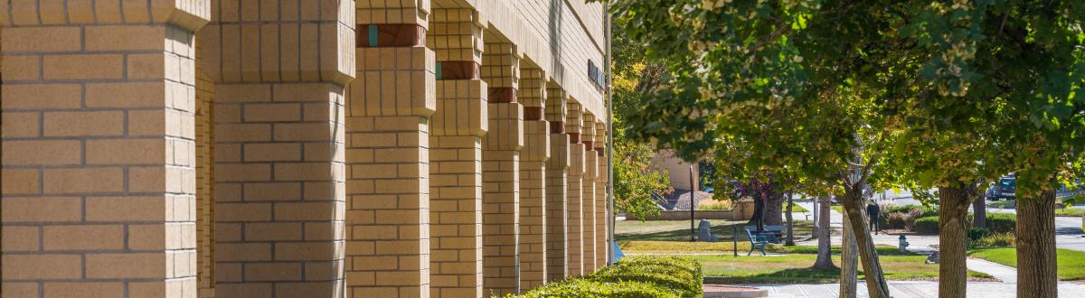 columns of AB Building