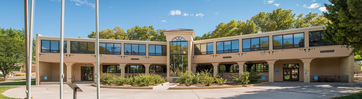 Central Administration Building on Pueblo Campus