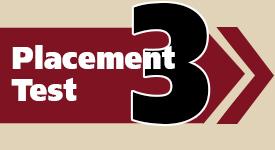 Step 3: Placement Test