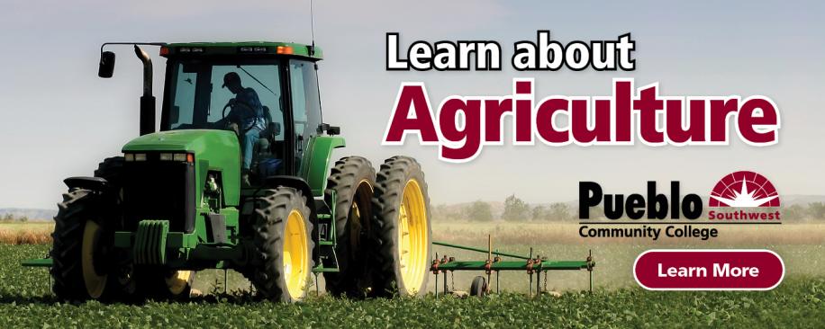Learn about Agriculture at PCC - Click here for info