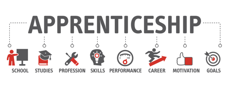 Apprenticeship: school, studies, profession, skills, performance, career, motiviation, goals